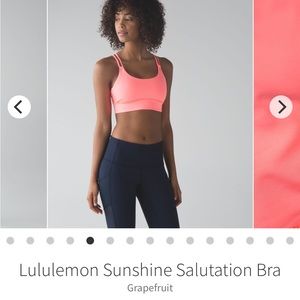 Sunshine salutation bra